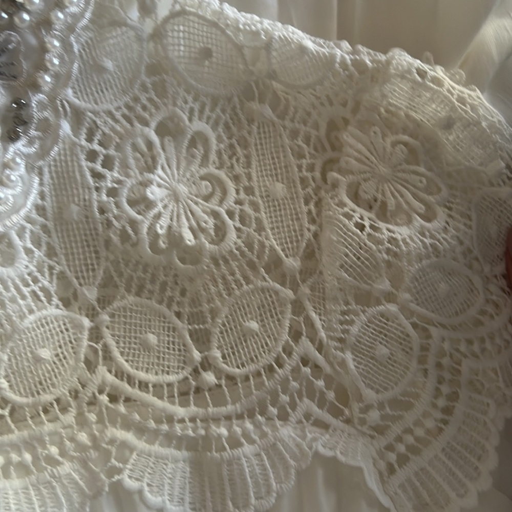 ASOS Rhinestone Lace Dress - Picture 8 of 9